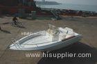 Environmentally Friendly Simple Pleasure Yacht White 5.8 M With Center Console