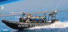 32 Feet Inflatable Rib Boat Large Passenger Ship For Army Patrolling / Rescuing