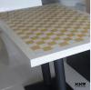 seamless joint solid surface dinning table