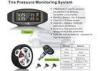 Vehicle Tpms Tyre Pressure Monitoring System With Internal Sensors LCD Screen Data Display