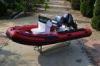 Medium Size Aluminum Rib Boat Hypalon Tube 420cm Removable With Seat