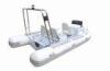 Luxury Comfortable Aluminum Rib Boat 500cm Bass Fishing Boats With Center Console
