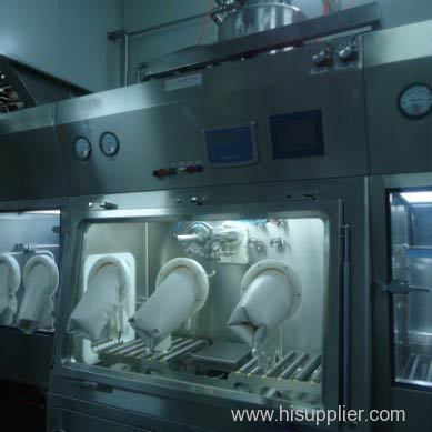 Pharmaceutical clean room aseptic isolator