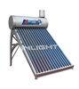 300L anticorrosive PVDF coating low pressure vacuum tube solar water heater