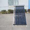 12 Tubes Aluminum Alloy Pressurized U Pipe Solar Collector For Flat Roof