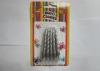 2.36 IN Silver Smokeless Dripless Pillar Candles For Wedding / Birthday