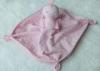 Pink Color Personalised Baby Comfort Blankets Comfortable For Airplane
