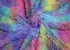 Professional Many Color PV Plush Fabric With Tie Dye OEM / ODM Available