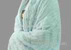Green Soft Personalised Adult Blanket Waterproof For Women 200-400gsm