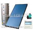 Flat Plate Split Solar Water Heater 500L 1.4mm Galvanized Steel Bracket