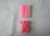 Spiral Pink Twisted Birthday Candles 2.44 Inch Length No Fading SGS Certificated