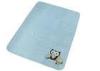 SGS Approved Polyester Baby Blanket / Owl Applique Baby Blanket For Travel