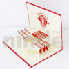 Manchester United Pop Up Card Handmade Greeting Card