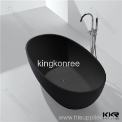 Hot sale solid surface free standing bath tub