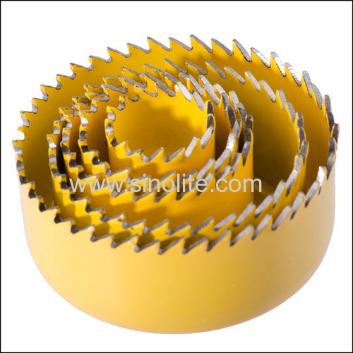 11pcs Milled Teeth Hole Saw Set 19-22-29-32-38- 44- 51- 64mm