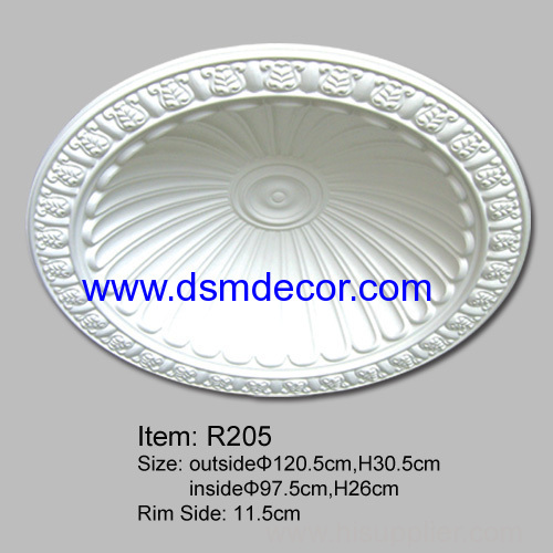 Best selling PU Ceiling Domes in Russia