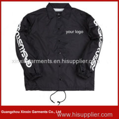 Custom made nylon fashion Men Sport coach jacket