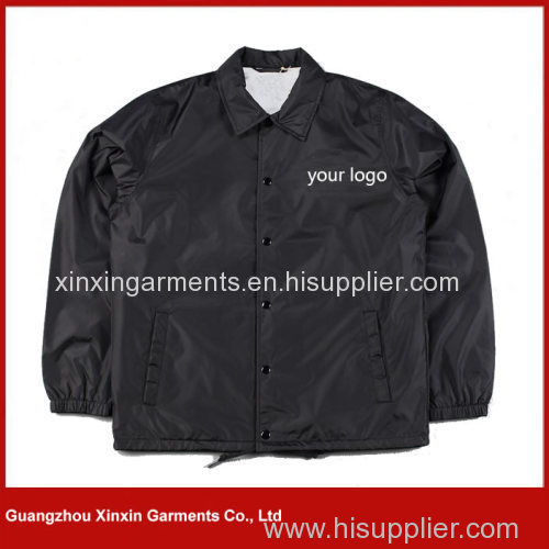 100% nylon boy sports jackets black