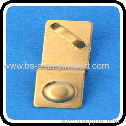 Customized iron with gold plated battery contact