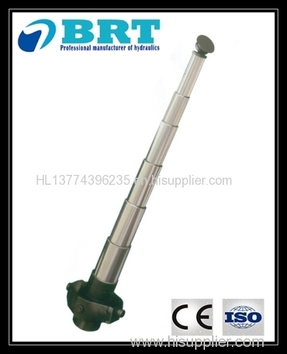 double acting telescopic hydraulic cylinder for dump truck