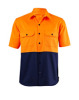 S/S Two Tone Hi Vis Shirt