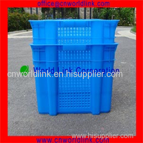 60kgs Stackable and Nestable Plastic Mesh Food Crate