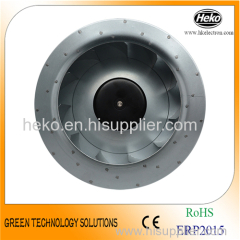 DC 280*125mm Backward Curved Centrifugal Fan