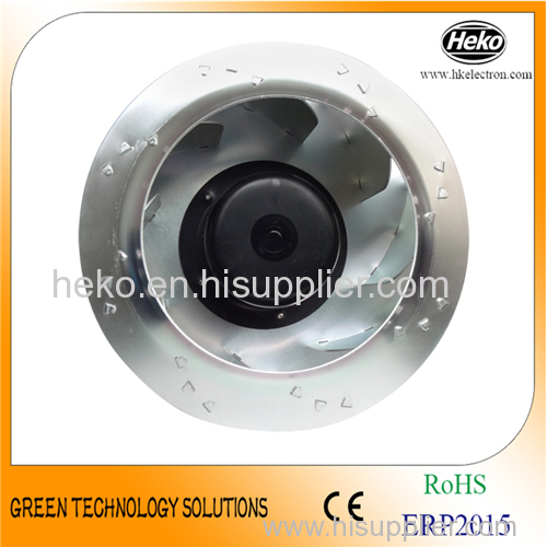 DC 280*150mm Bakcward Curved Centrifugal Fan