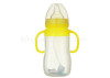 6oz Wide Neck Silicone Baby Feeding Bottle BPA Free with Soft Nipple