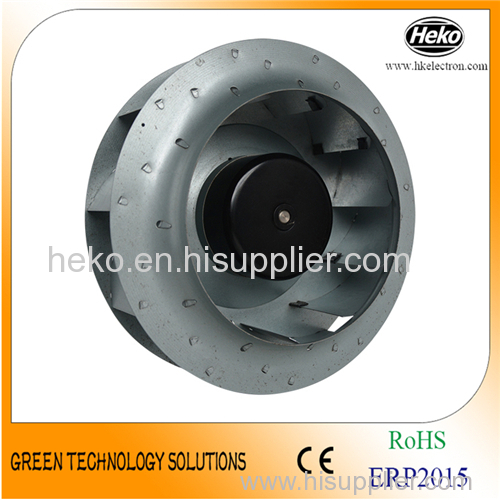 EC-AC Input 250*128.5mm Backward Curved Centrifugal Fan