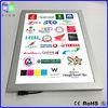 Advertisement LED Slimline Light Box Snap Frame Wall Mounted 3D Laser Engraving