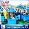 Durable Galvanized Steel Door Frame Roll Forming Machine 1.5 - 2mm Thickness
