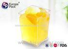 Disposable Plastic Dessert Cup 100Ml Ps Food Packing Container