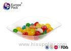 PS Small Clear Plastic Disposable Bowls With LFGB FDA Certificate