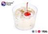 FDA Ice Cream Disposable Plastic Dessert Cup 190ml Plastic Cake Cups