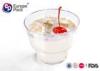 BPA Free Disposable Plastic Dessert Shot Glasses 0.9Mm Thickness