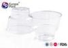 Multi Use Small Disposable Clear Plastic Dessert Cups 5OZ With ISO9001 Certification