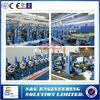Hydraulic Punchig Storage Rack Roll Forming Machine 15 Tons Total Weight