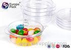 PS Disposable Dessert Dishes Small Plastic Dessert Containers With Lids