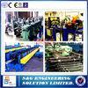 Hydraulic Cutting Pallet Storage Rack Roll Forming Machine With Chain Driven System