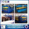 4 + 4kw Power Double Layer Roll Forming Machine Metal Roof Panel Machine With Touch Screen