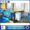 Galvanized Steel Double Layer Roll Forming Machine With HRC50 - 60 Heat Treatment