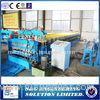Galvanized Steel Double Layer Roll Forming Machine With HRC50 - 60 Heat Treatment