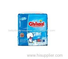 Good quality baby diapers/trainning pants;PE back sheet with PP tapes