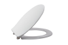 European shape WC Toilet Seat with Metal Hinge for bathroom