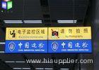 Station LED Hanging Light Box / Double Sided Light Box Sign Aluminium Profile Extrusion