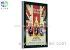 Scrolling Advertising Signs A3 Light Box Remote Control Wall Mounting