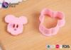 Eco Friendly PP Mickey Mouse Biscuit Cutter Children Tableware Set