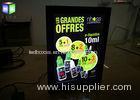 Hotel Magnetic Advertising Light Box Poster Frameless With Acrylic Sheet