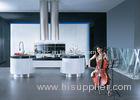 Simple Modern Design Kitchen Cabinets Lacquer Finish With Artificial Stone Top